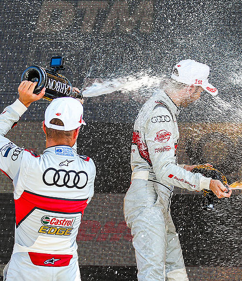 Audi beherrscht das Jubiläumsrennen